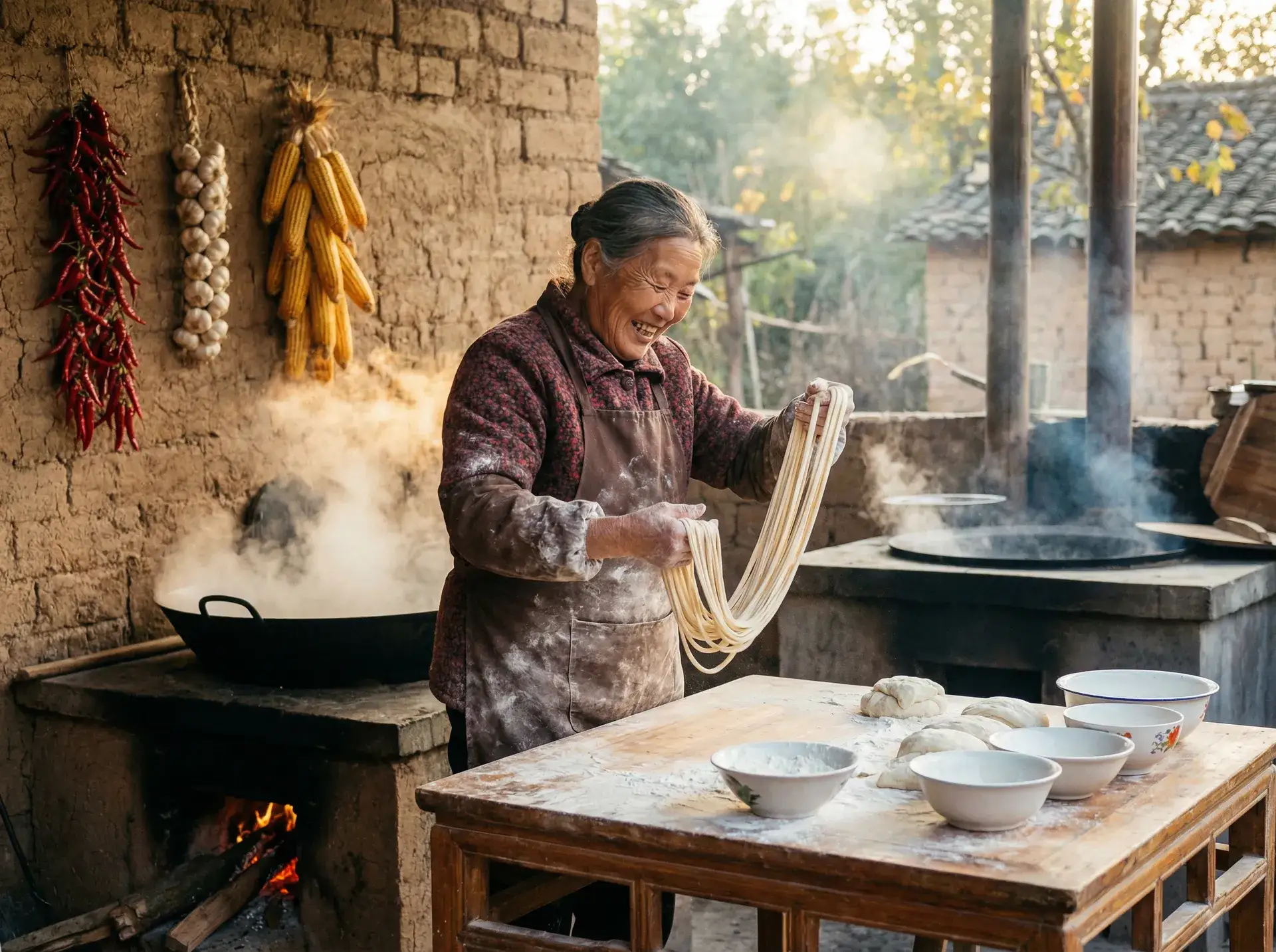 农家大嫂手擀面 - 快穿之双修系统(h) 乡村美食